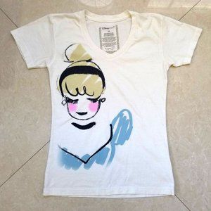 Cinderella Sketch V-neck T-shirt, XS